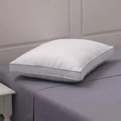 Outlet 🔥 Scallop Cloud Down Alternative Jumbo Pillow by Allied Home 💯 -Allied Home Shop allied home bed pillows bmi 12154l 2 4f 1000