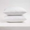 Budget 🛒 Resort Life 230-Thread Count Cotton Herringbone Quilted Queen Pillow (2-Pack) by Allied Home 🌟 -Allied Home Shop allied home bed pillows bmi 18775l 2 64 1000
