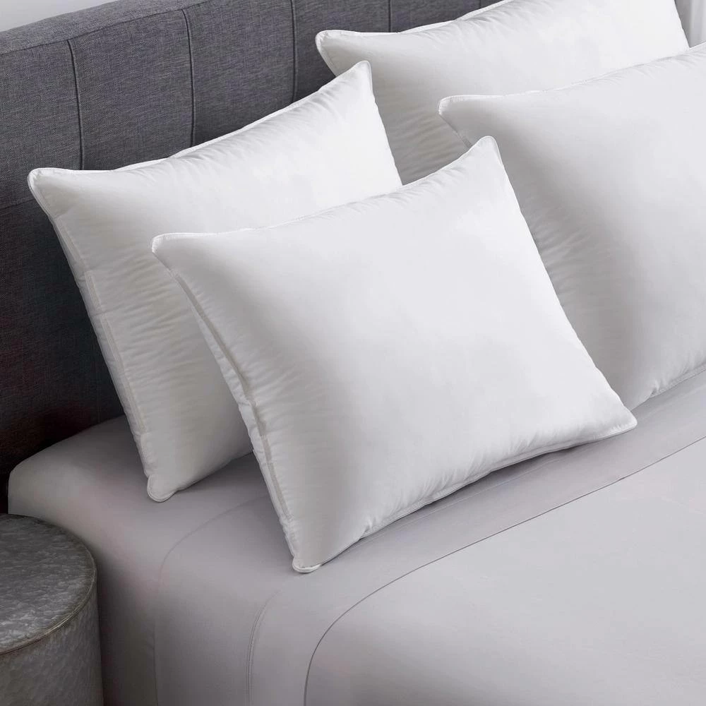 Hot Sale π Resort Life 233 Thread Count Cotton Polyester King Pillow 4-Pack by Allied Home π 4 Hot Sale π Resort Life 233 Thread Count Cotton Polyester King Pillow 4-Pack by Allied Home π - Image 2