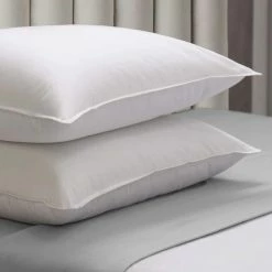 Best Pirce 🌟 233 Thread Count White Goose Down 550 Fill Power RDS King Pillow by Allied Home 🤩