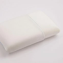New 🤩 Plush Touch Foam Standard Pillow With Removable Tencel Knit Cover by Allied Home 😉 -Allied Home Shop allied home bed pillows st000503a 1f 1000