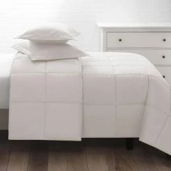 New π Down-filled Cotton Twill White Full/Queen Comforter by Allied Home β€οΈ 7 New π Down-filled Cotton Twill White Full/Queen Comforter by Allied Home β€οΈ -Allied Home Shop allied home comforters cf003575b 4f 1000
