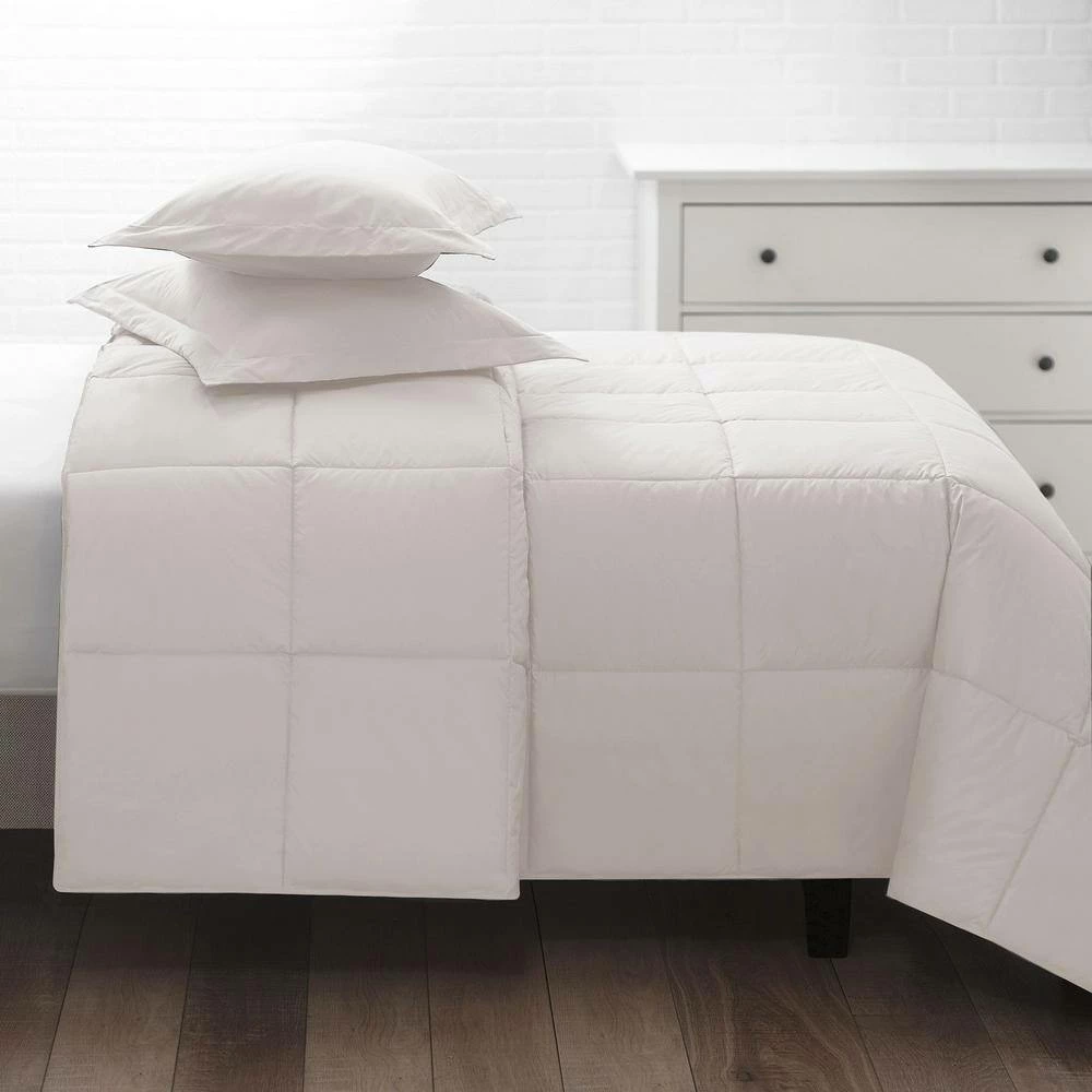 New π Down-filled Cotton Twill White Full/Queen Comforter by Allied Home β€οΈ 5 New π Down-filled Cotton Twill White Full/Queen Comforter by Allied Home β€οΈ - Image 3