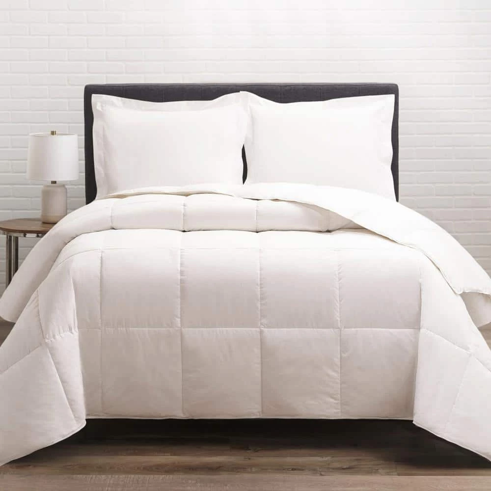 New π Down-filled Cotton Twill White Full/Queen Comforter by Allied Home β€οΈ 3 New π Down-filled Cotton Twill White Full/Queen Comforter by Allied Home β€οΈ