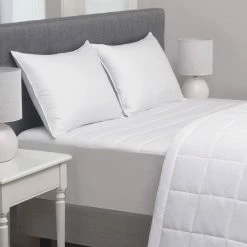 Outlet 👏 Hotel Collection Microfiber Down Alternative King Mattress Pad by Allied Home 🌟 -Allied Home Shop allied home mattress pads bmi 20370l 4 4f 1000
