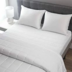 Outlet 👏 Hotel Collection Microfiber Down Alternative King Mattress Pad by Allied Home 🌟