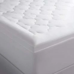 Budget 🔥 Billowy Clouds Queen Mattress Pad by Allied Home ❤️ -Allied Home Shop allied home mattress pads dbmp0003 4f 1000