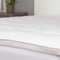 Discount 😉 Powernap Celliant Fiber Blend Queen Mattress Pad with 1.5-inch Breathable Mesh Gusset by Allied Home 👍 -Allied Home Shop allied home mattress pads dbmp0008 4f 1000