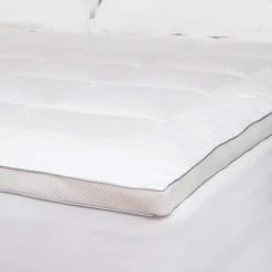 Discount 😉 Powernap Celliant Fiber Blend Queen Mattress Pad with 1.5-inch Breathable Mesh Gusset by Allied Home 👍
