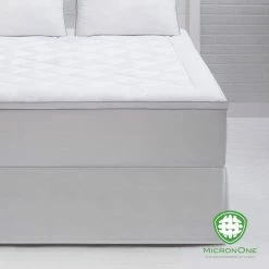Discount 🎉 Micronone Anti-Allergen Twin XL Mattress Pad by Allied Home 🌟 -Allied Home Shop allied home mattress pads mp001316b 4f 1000