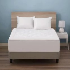Promo ❤️ AROMATHERAPY Lavender Infused Polyester Twin Mattress Pad by Allied Home 💯