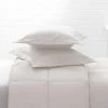 Cheap 🥰 Set of 2 Soft Touch Cotton Twill White Standard Pillow Shams by Allied Home 🤩 -Allied Home Shop allied home pillowcases sh000655a 64 1000