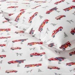 Best Sale π Company Kids Fireman's Best Friend 2-Piece Multicolored Organic Cotton Percale Twin Duvet Cover Set by Company Kids by The Company Store π 9 Best Sale π Company Kids Fireman's Best Friend 2-Piece Multicolored Organic Cotton Percale Twin Duvet Cover Set by Company Kids by The Company Store π -Allied Home Shop company kids by the company store bedding sets 30356n t multi 40 1000