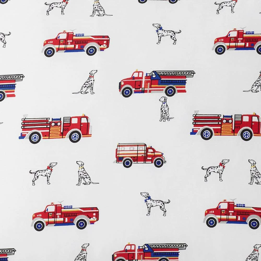 Buy π― Company Kids Fireman's Best Friend 3-Piece Multicolored Organic Cotton Percale Full Comforter Set by Company Kids by The Company Store π 6 Buy π― Company Kids Fireman's Best Friend 3-Piece Multicolored Organic Cotton Percale Full Comforter Set by Company Kids by The Company Store π - Image 4