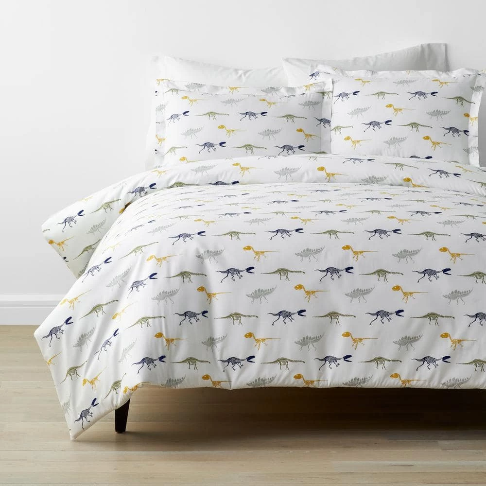 Top 10 β Company Kids Dinosaur Fossils 3-Piece Multicolored Organic Cotton Percale Full Duvet Cover Set by Company Kids by The Company Store π 3 Top 10 β Company Kids Dinosaur Fossils 3-Piece Multicolored Organic Cotton Percale Full Duvet Cover Set by Company Kids by The Company Store π