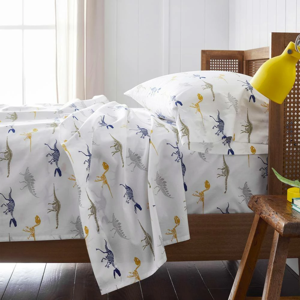 Top 10 β Company Kids Dinosaur Fossils 3-Piece Multicolored Organic Cotton Percale Full Duvet Cover Set by Company Kids by The Company Store π 4 Top 10 β Company Kids Dinosaur Fossils 3-Piece Multicolored Organic Cotton Percale Full Duvet Cover Set by Company Kids by The Company Store π - Image 2