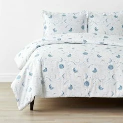 Brand new π― Company Kids Night Sky Blue Multi Twin Organic Cotton Percale Duvet Cover Set by Company Kids by The Company Store π―