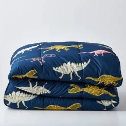 New ⌛ Skeleton Dino Multicolored Graphic Cotton Percale Full/Queen Comforter by Company Kids by The Company Store 🎉 -Allied Home Shop company kids by the company store comforters 30341e fq multi a0 1000