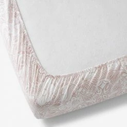 Deals 👍 Company Kids Little Bunny Quilted Pink Organic Cotton Percale Crib Sheet by Company Kids by The Company Store ❤️ -Allied Home Shop company kids by the company store crib bedding 38273h c pink 40 1000