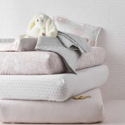 Deals 👍 Company Kids Little Bunny Quilted Pink Organic Cotton Percale Crib Sheet by Company Kids by The Company Store ❤️ -Allied Home Shop company kids by the company store crib bedding 38273h c pink a0 1000