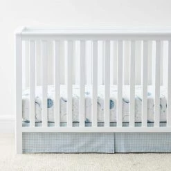 Best Pirce 🤩 Company Kids Night Sky Blue Multi Organic Cotton Percale Crib Sheet by Company Kids by The Company Store 👏 -Allied Home Shop company kids by the company store crib bedding 38277h c blue multi 40 1000