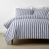 Brand new 🎁 Company Kids Stripe 2-Piece Blue Organic Cotton Percale Twin Duvet Cover Set by Company Kids by The Company Store 💯