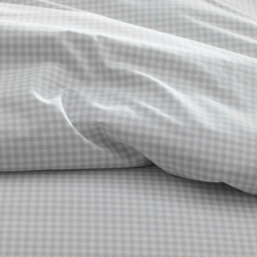 Deals 👍 Company Kids Ditsy Gingham Gray Organic Cotton Percale Toddler Comforter Set by Company Kids by The Company Store 🔔 4 Deals 👍 Company Kids Ditsy Gingham Gray Organic Cotton Percale Toddler Comforter Set by Company Kids by The Company Store 🔔 - Image 2