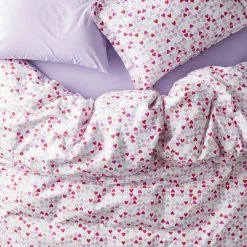 Outlet 🎁 Company Kids Hearts Multicolored Organic Cotton Percale Standard Sham by Company Kids by The Company Store 🔔 -Allied Home Shop company kids by the company store pillowcases 30352f std multi 40 1000