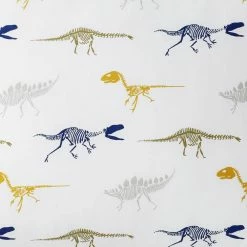 Flash Sale 🧨 Company Kids Dinosaur Fossils Multicolored Organic Cotton Percale Standard Pillowcase (Set of 2) by Company Kids by The Company Store 🔥 -Allied Home Shop company kids by the company store pillowcases 30357c std multi 66 1000