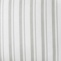 Best Sale 🥰 Company Kids Stripe Gray Organic Cotton Percale Standard Pillowcase (Set of 2) by Company Kids by The Company Store 🎉 -Allied Home Shop company kids by the company store pillowcases 30358c std gray 1d 1000
