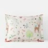 Cheap 💯 Company Kids Woodland Organic Multicolored Cotton Percale Standard Sham by Company Kids by The Company Store 🧨