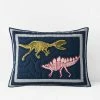 Brand new 🔔 Company Kids Skeleton Dino Handcrafted Quilted Multicolored Cotton Blend Standard Sham by Company Kids by The Company Store 😀