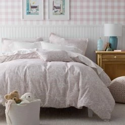 Outlet 🔥 Company Kids Little Bunny Pink Organic Cotton Percale Standard Pillowcases (Set of 2) by Company Kids by The Company Store 😍 -Allied Home Shop company kids by the company store pillowcases 38273c std pink 40 1000