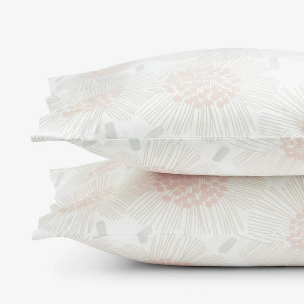 New π Company Kids Flower Burst Pink Multi Organic Cotton Percale Standard Pillowcases (Set of 2) by Company Kids by The Company Store π 3 New π Company Kids Flower Burst Pink Multi Organic Cotton Percale Standard Pillowcases (Set of 2) by Company Kids by The Company Store π
