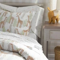 Top 10 🤩 Company Kids Giraffe Play Multi Organic Cotton Percale Standard Sham by Company Kids by The Company Store 🌟 -Allied Home Shop company kids by the company store pillowcases 38276f std multi 1d 1000