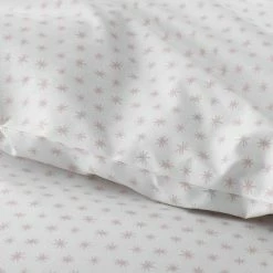Best Sale 👍 Company Kids Ditsy Stars Pink Organic Cotton Percale Standard Pillowcases (Set of 2) by Company Kids by The Company Store 🌟 -Allied Home Shop company kids by the company store pillowcases 38278c std pink 1d 1000