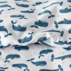 Best reviews of 🛒 Company Kids Whale School Blue Multi Organic Cotton Percale Standard Pillowcase (Set of 2) by Company Kids by The Company Store 🌟 -Allied Home Shop company kids by the company store pillowcases 38284c std blue multi 1d 1000