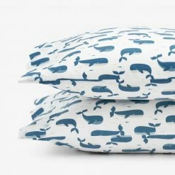 Best reviews of 🛒 Company Kids Whale School Blue Multi Organic Cotton Percale Standard Pillowcase (Set of 2) by Company Kids by The Company Store 🌟