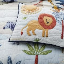 Best Pirce π Company Kids Jungle Animals Handcrafted Multicolored Twin Cotton Blend Quilt by Company Kids by The Company Store π 15 Best Pirce π Company Kids Jungle Animals Handcrafted Multicolored Twin Cotton Blend Quilt by Company Kids by The Company Store π -Allied Home Shop company kids by the company store quilts 35050a t multi 1d 1000