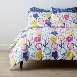 Cheap βοΈ Flower Power 4-Piece Multicolored Graphic 200-Thread Count Organic Cotton Percale Queen Sheet Set by Company Kids by The Company Store π 9 Cheap βοΈ Flower Power 4-Piece Multicolored Graphic 200-Thread Count Organic Cotton Percale Queen Sheet Set by Company Kids by The Company Store π -Allied Home Shop company kids by the company store sheet sets 30342l q multi c3 1000