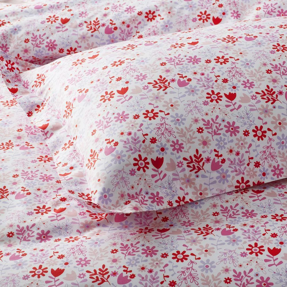 Deals π Company Kids Flower Shower 4-Piece Multicolored Floral 200-Thread Count Organic Cotton Percale Full Sheet Set by Company Kids by The Company Store π₯° 7 Deals π Company Kids Flower Shower 4-Piece Multicolored Floral 200-Thread Count Organic Cotton Percale Full Sheet Set by Company Kids by The Company Store π₯° - Image 5