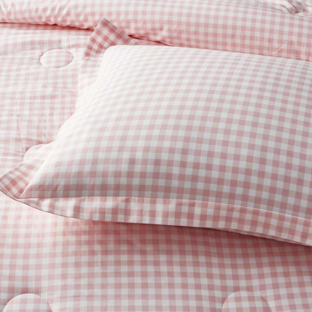Brand new π― Company Kids Gingham 4-Piece Petal Pink Plaid 200-Thread Count Organic Cotton Percale Queen Sheet Set by Company Kids by The Company Store β 7 Brand new π― Company Kids Gingham 4-Piece Petal Pink Plaid 200-Thread Count Organic Cotton Percale Queen Sheet Set by Company Kids by The Company Store β - Image 5