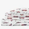 Budget ❤️ Company Kids Fireman's Best Friend 3-Piece Multicolored Graphic 200-Thread Count Organic Cotton Percale Twin Sheet Set by Company Kids by The Company Store 💯 -Allied Home Shop company kids by the company store sheet sets 30356l t multi 64 1000