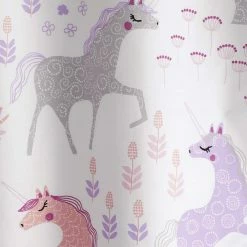 Wholesale 👍 Company Kids Unicorn Forest Organic 3-Piece White Multicolored Cotton Percale Twin Sheet Set by Company Kids by The Company Store ⭐ -Allied Home Shop company kids by the company store sheet sets 35041l t whi multi 1d 1000