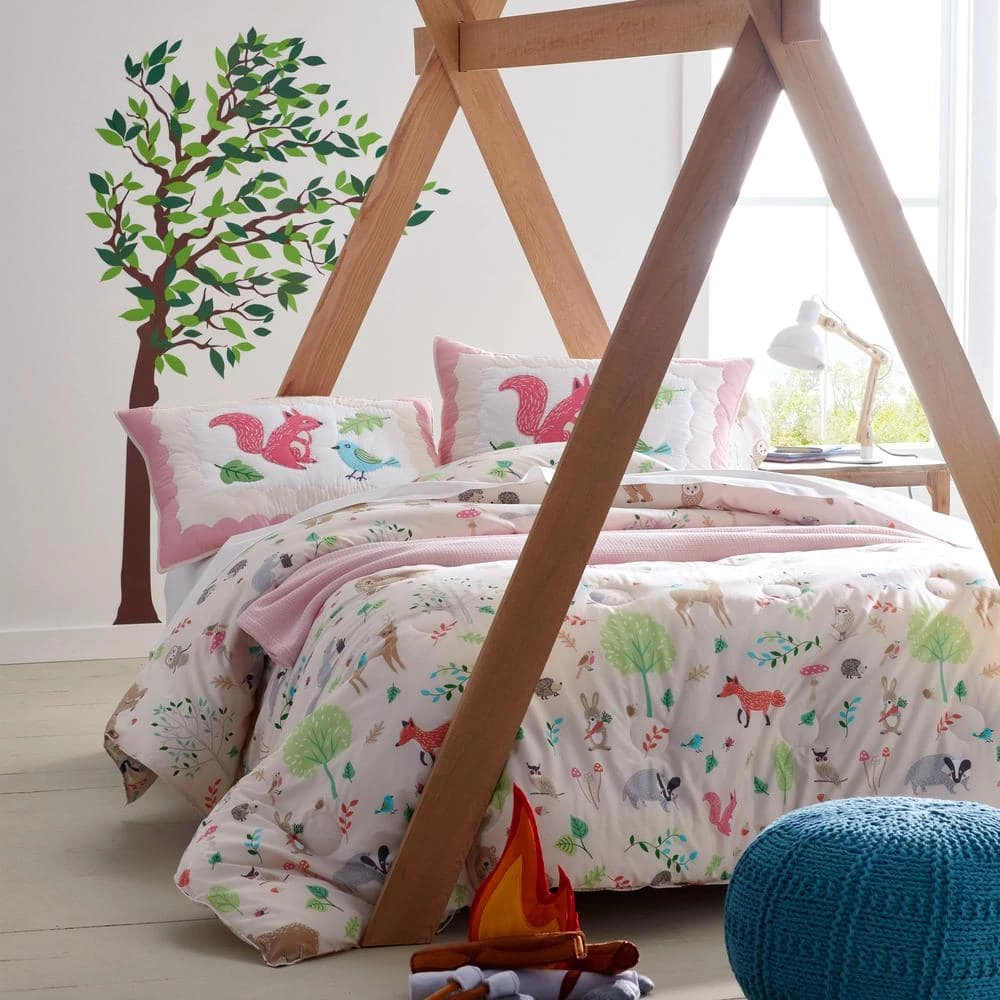 Cheapest β Company Kids Woodland Organic 4-Piece Multicolored Cotton Percale Full Sheet Set by Company Kids by The Company Store π 7 Cheapest β Company Kids Woodland Organic 4-Piece Multicolored Cotton Percale Full Sheet Set by Company Kids by The Company Store π - Image 5