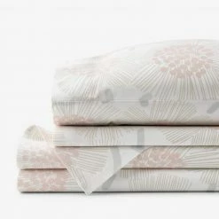 Promo 🧨 Company Kids Flower Burst Pink Multi Organic Cotton Percale Full Sheet Set by Company Kids by The Company Store 🔔