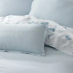 Hot Sale ๐งจ Company Kids Ditsy Gingham Blue Organic Cotton Percale Sheet Toddler Sheet Set by Company Kids by The Company Store ๐ 15 Hot Sale ๐งจ Company Kids Ditsy Gingham Blue Organic Cotton Percale Sheet Toddler Sheet Set by Company Kids by The Company Store ๐ -Allied Home Shop company kids by the company store sheet sets 38275m os blue 1d 1000