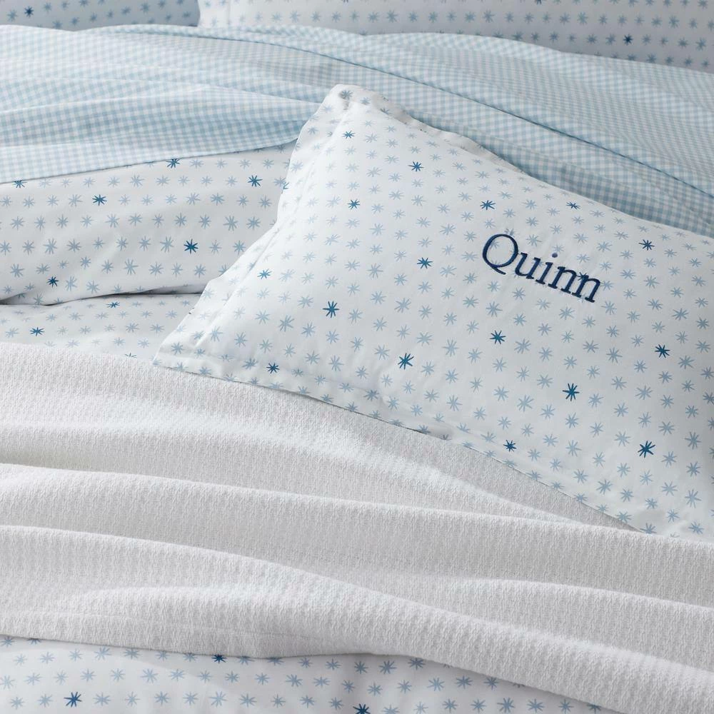 Cheapest ⌛ Company Kids Ditsy Stars Blue Organic Cotton Percale Toddler Sheet Set by Company Kids by The Company Store ✨ 5 Cheapest ⌛ Company Kids Ditsy Stars Blue Organic Cotton Percale Toddler Sheet Set by Company Kids by The Company Store ✨ - Image 3