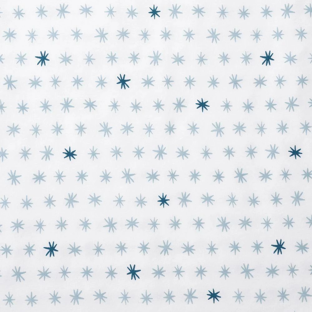 Cheapest ⌛ Company Kids Ditsy Stars Blue Organic Cotton Percale Toddler Sheet Set by Company Kids by The Company Store ✨ 9 Cheapest ⌛ Company Kids Ditsy Stars Blue Organic Cotton Percale Toddler Sheet Set by Company Kids by The Company Store ✨ - Image 7