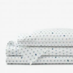 Cheapest ⌛ Company Kids Ditsy Stars Blue Organic Cotton Percale Toddler Sheet Set by Company Kids by The Company Store ✨